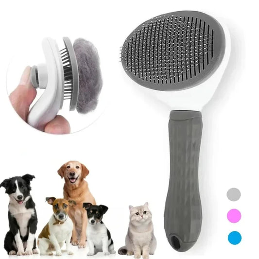WagWiz™ One-Click Magic Grooming Brush
