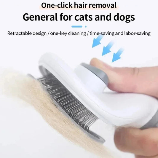 WagWiz™ One-Click Magic Grooming Brush